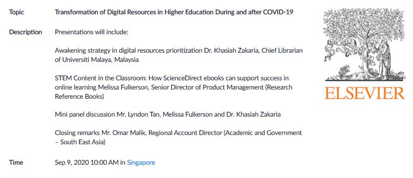 Transformation of Digital Resources in Higher Education During and After COVID-19