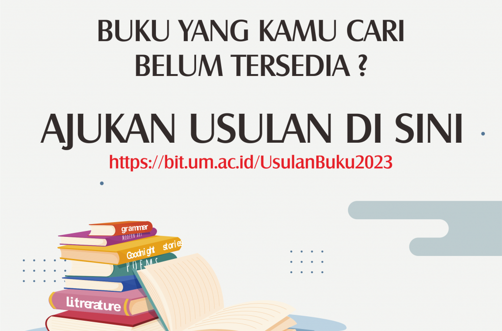 Yuk Usul Buku Baru 2023