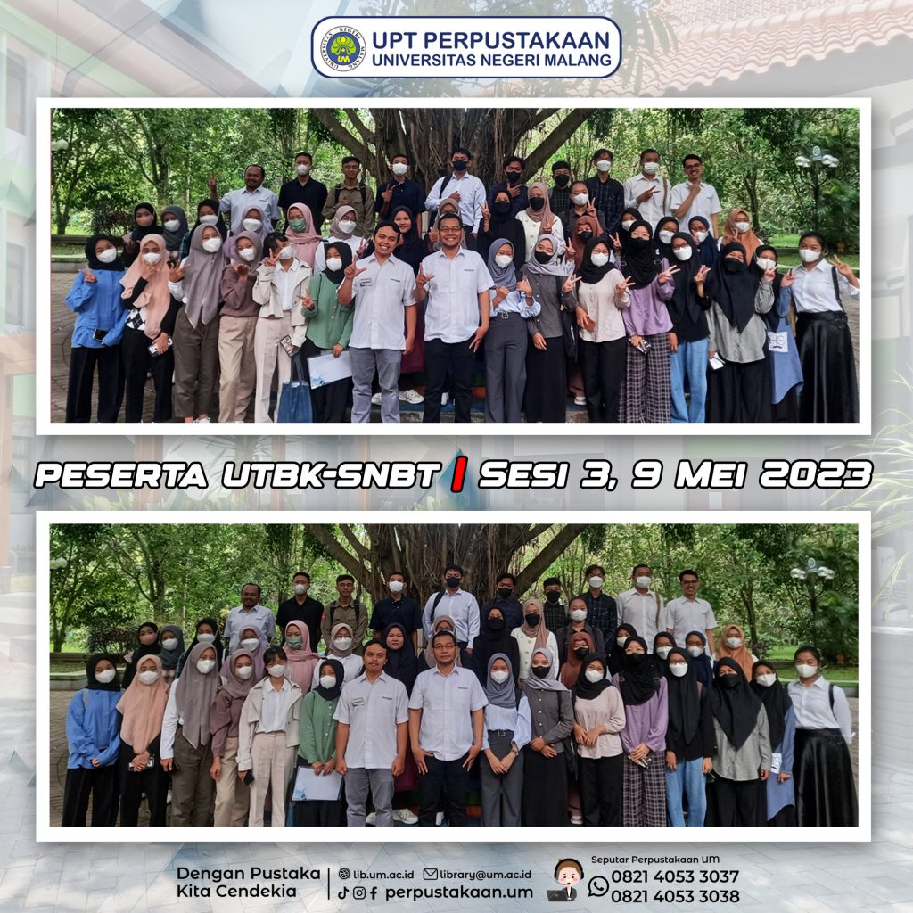 Peserta UTBK-SNBT Sesi 3, Hari Selasa 9 Mei 2023