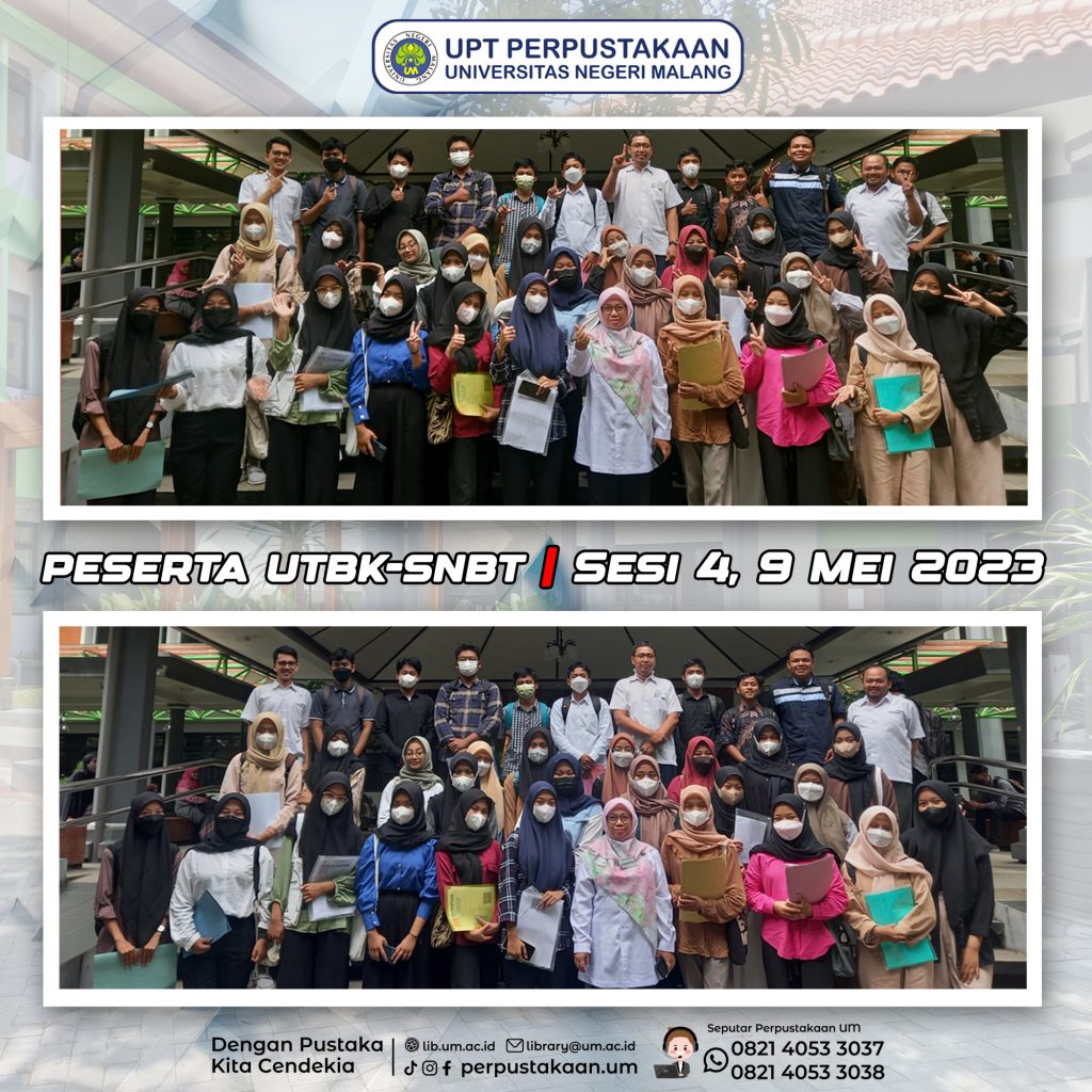 Peserta UTBK-SNBT Sesi 4, Hari Selasa 9 Mei 2023