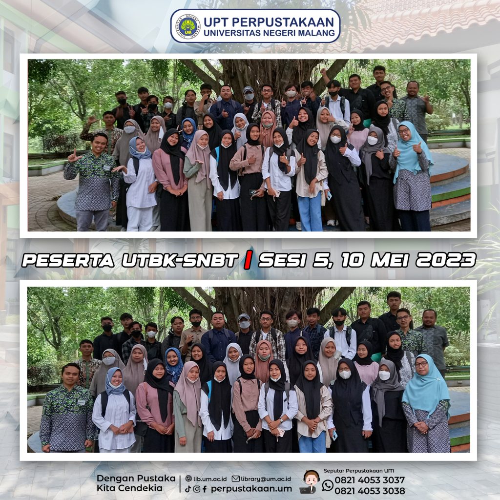 Peserta UTBK-SNBT Sesi 5, Hari Rabu 10 Mei 2023