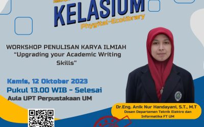 Workshop Penulisan Karya Ilmiah “Upgrading your Academic Writing Skills”