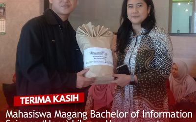 Mahasiswa UiTM, Muhammad Razman Bin Sanorazman, Telah Menyelesaikan Program Magang di UPT Perpustakaan Universitas Negeri Malang