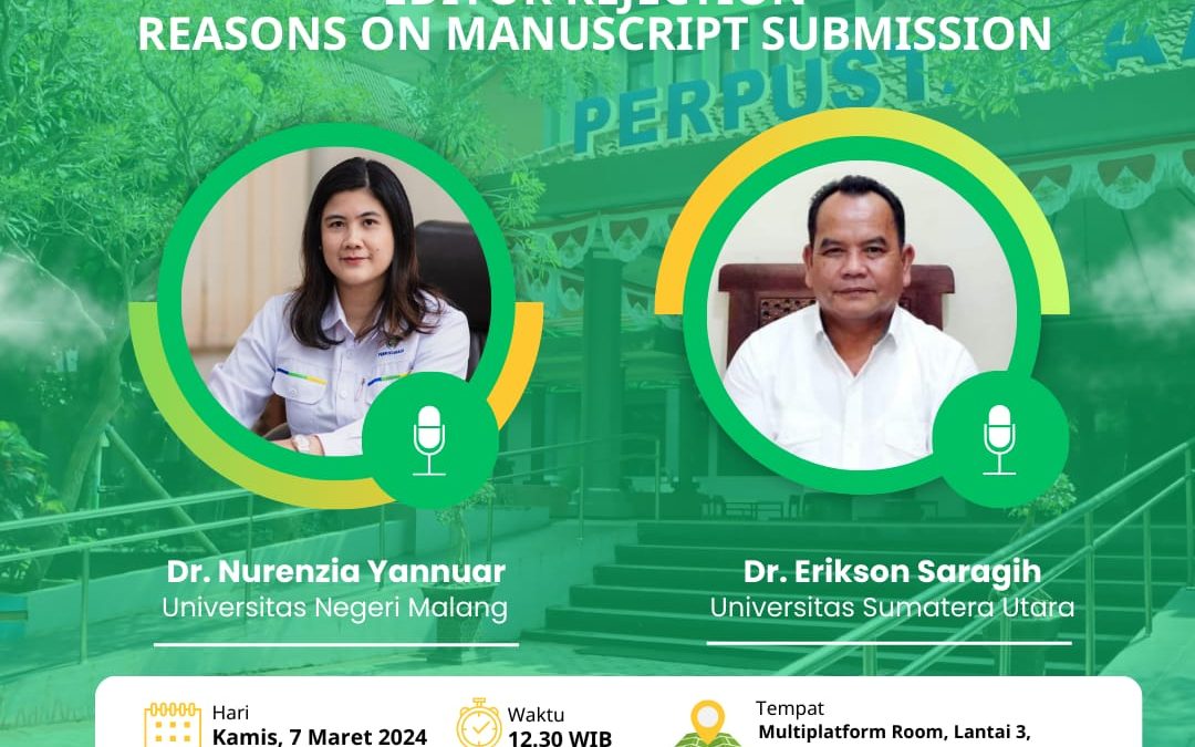 FGD for Equity Research Editor Rejection Reasons on Manuscript Submission