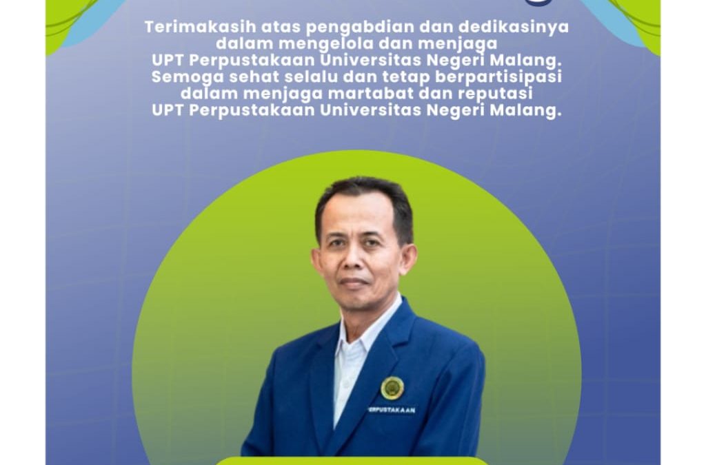 Selamat Purna Tugas Bapak Ali Mas`ud