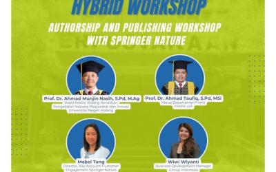 Authorship and Publishing Workshop with Springer Nature