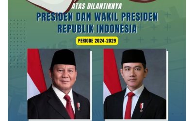 Selamat bertugas Presiden dan Wakil Presiden RI Periode 2024-2029