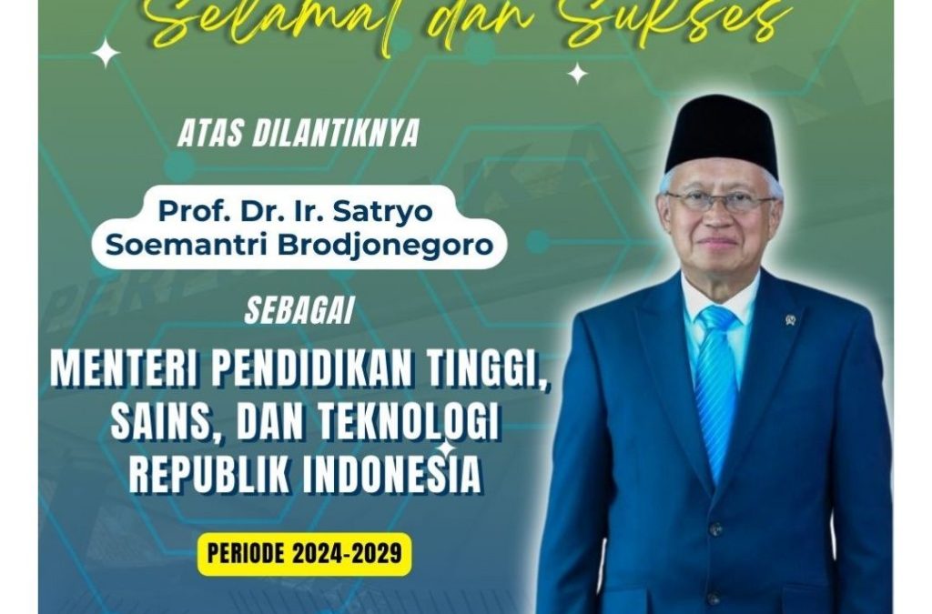 Terimakasih atas Dedikasi dan Pengabdian Nadiem Anwar Makarim, B.A., M.B.A dan Selamat Bertugas kepada Prof. Dr. Ir. Satryo Soemantri Brodjonegoro