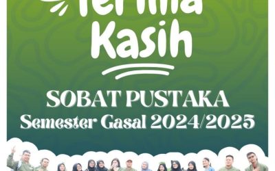 Terimakasiah Sobat Pustaka Periode Semester Gasal 2024/2025