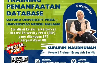 Training Pemanfaatan Database Oxford University Press-Universitas Negeri Malang