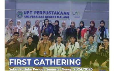 First Gathering dan Pengarahan Sobat Pustaka Terpilih Semester Genap 2024/2025