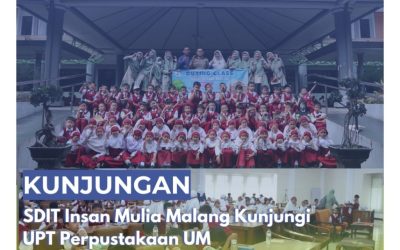 Siswa SDIT Insan Mulia Malang Berlatih Literasi dengan Ceria dan Menyenangkan di Perpustakaan UM
