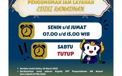 Jam Layanan Ramadhan 1446 H