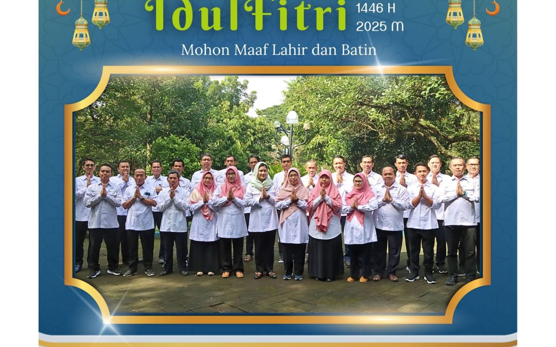 Selamat Hari Raya Idul Fitri 1 Syawal 1446 H