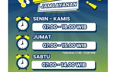 Pengumuman Jam Layanan