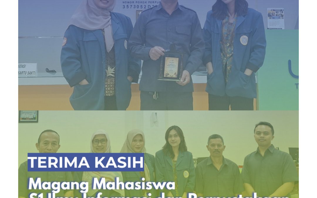 Terimakasih mahasiswa UNAIR telah menuntaskan kegiatan magang di UPT Perpustakaan UM