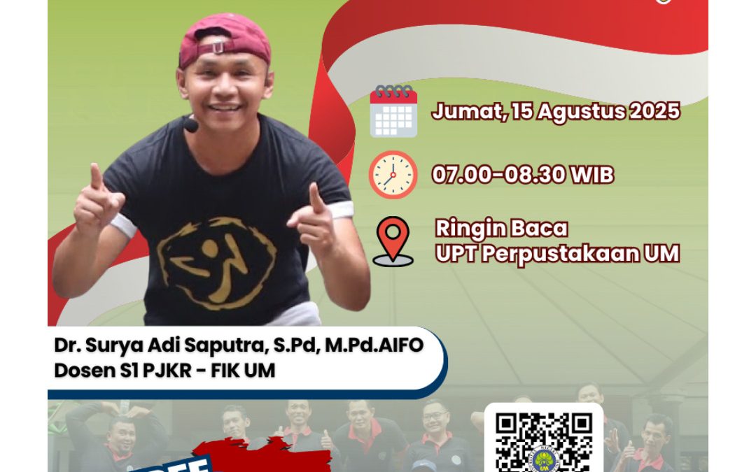Zumba For Wellbeing: Sehat Bergerak Berdampak
