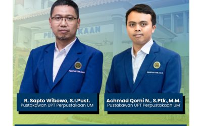 Selamat atas terpilihnya Dua Pustakawan UM sebagai FINALIS East Java Academic Library Innovation Award (EVALIA) 2025
