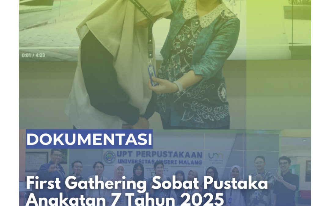 First Gathering Sobat Pustaka Angkatan 7 Tahun 2025