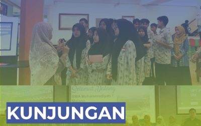 Kunjungan Literasi SMA Muhammadiyah 1 Malang di Perpustakaan UM