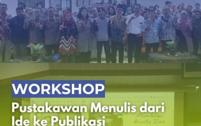 Workshop Pustakawan Menulis: Dari Ide ke Publikasi di Aula Perpustakaan UM