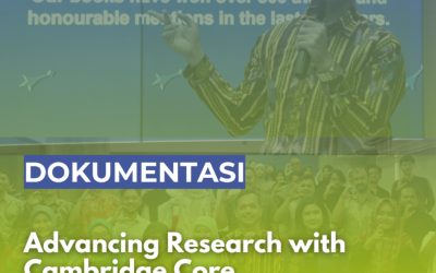 Dokumentasi Event Advancing Research with Cambridge Core