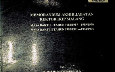 Memorandum Akhir Jabatan Rektor IKIP Malang, Masa Bakti I Tahun 1986/1987-1989/1990, Masa Bakti II Tahun 1990/1991-1994/1995