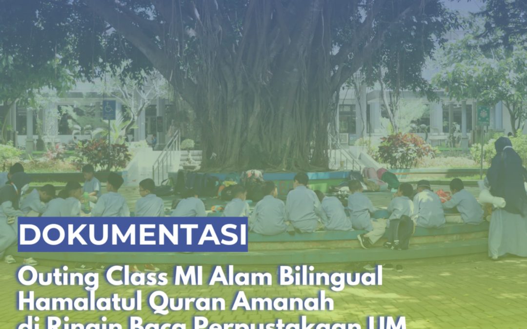 Outing Class Literasi di Ringin Baca Perpustakaan UM