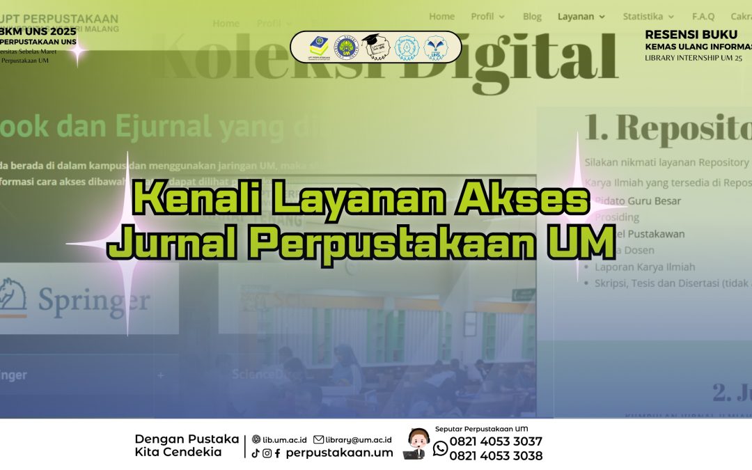 Kenali Layanan Akses Jurnal Perpustakaan UM
