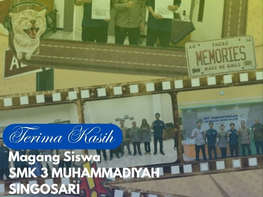 Terima kasih kepada siswa-siswa magang DKV SMK Muhammadiyah 3 Singosari