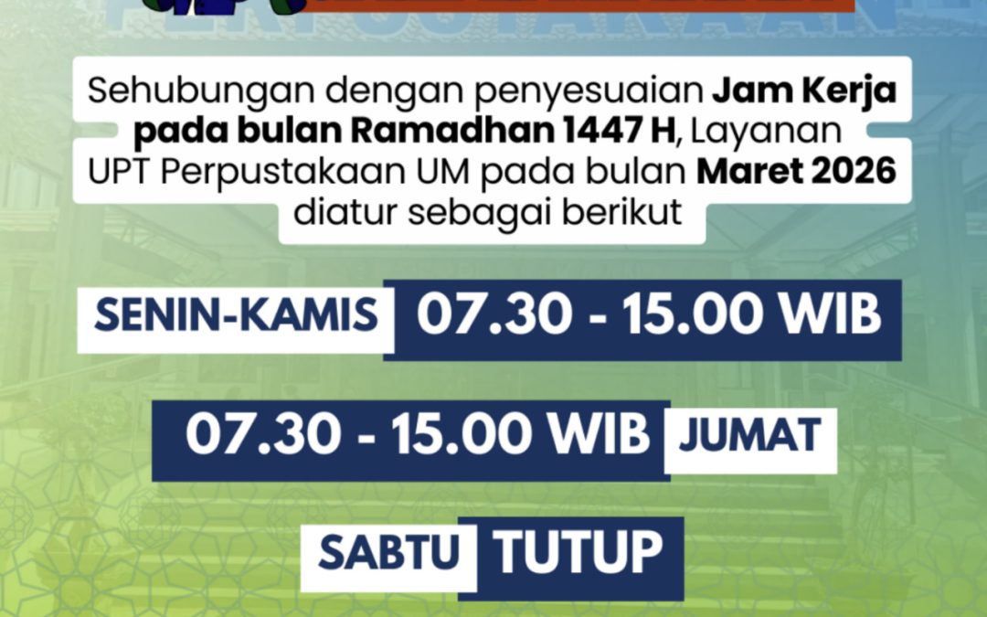 Update Jam Layanan Ramadhan 1447 H