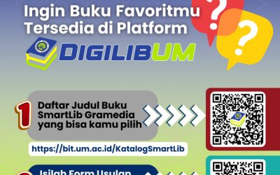 Perkaya koleksi Digilib UM dengan usulanmu!