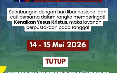 Pengumuman Tutup Layanan 14–15 Mei 2026