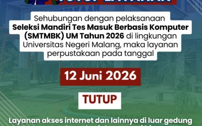 Pengumuman Tutup Layanan 12 Juni 2026