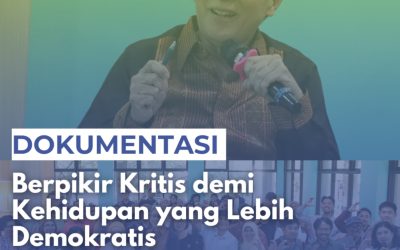 UPT PerpustakaanUM bekerja sama dengan Penerbit KPG sukses menyelenggarakan kegiatan Bedah Buku dan Diskusi bertajuk “Berpikir Kritis demi Kehidupan yang Lebih Demokratis”
