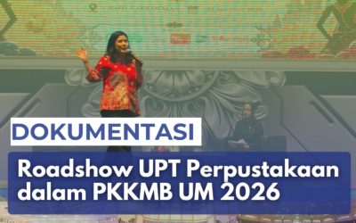 Roadshow UPT Perpustakaan UM dalam rangkaian PKKMB UM 2026