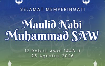 Selamat Memperingati Maulid Nabi Muhammad SAW 1448 H