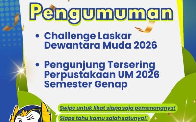 Pengumuman Pemenang dan Penghargaan Pengunjung Tersering!