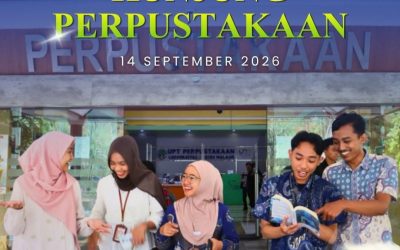 Perpustakaan Dengan Setia Menanti Kamu untuk Berkunjung